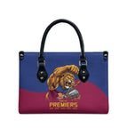 Brisbane Lions Premiers 2026 Leather Bag Six-Time Champions