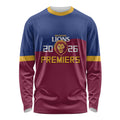 Brisbane Lions Premiers 2026 Long Sleeve Shirt Six-Time Champions