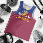 Brisbane Lions Premiers 2026 Men Tank Top Six-Time Champions