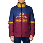 Brisbane Lions Premiers 2026 Padded Jacket Six-Time Champions