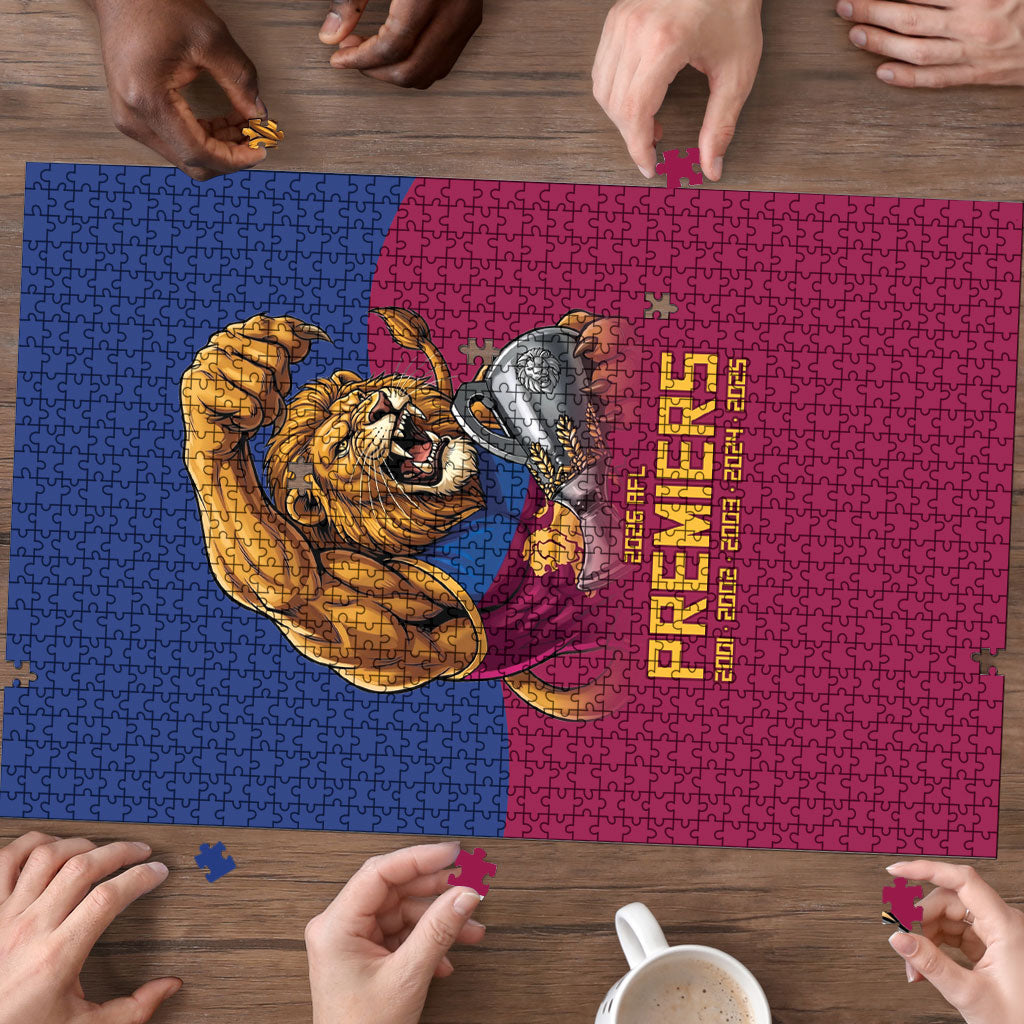 Brisbane Lions Premiers 2026 Puzzle Six-Time Champions