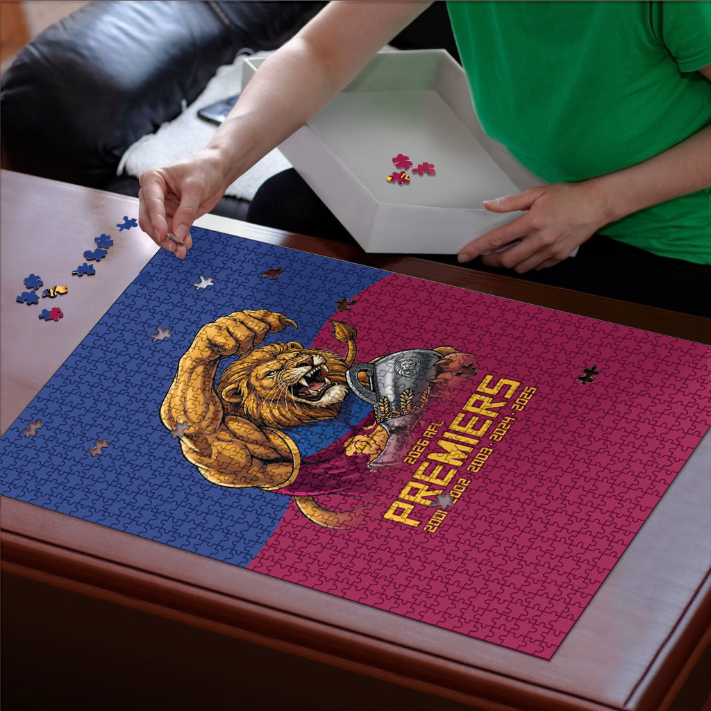 Brisbane Lions Premiers 2026 Puzzle Six-Time Champions