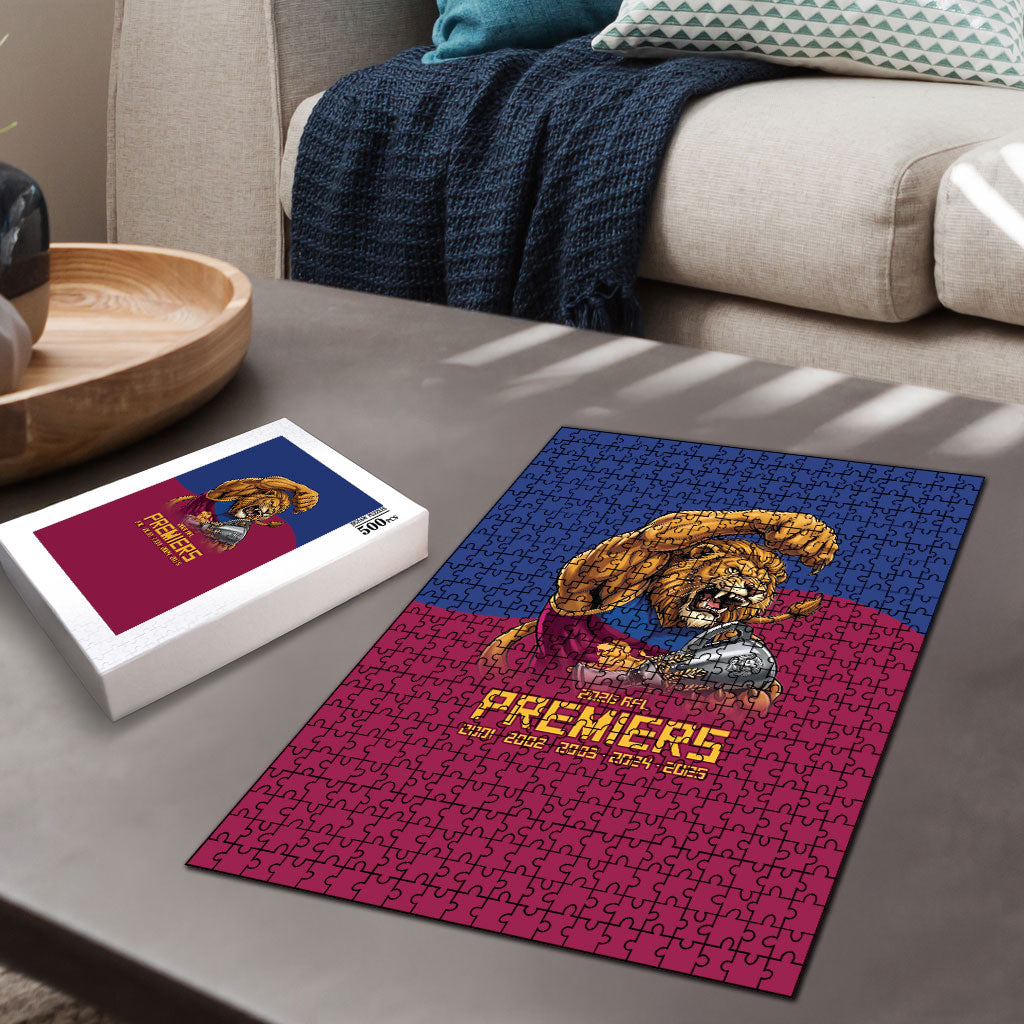 Brisbane Lions Premiers 2026 Puzzle Six-Time Champions