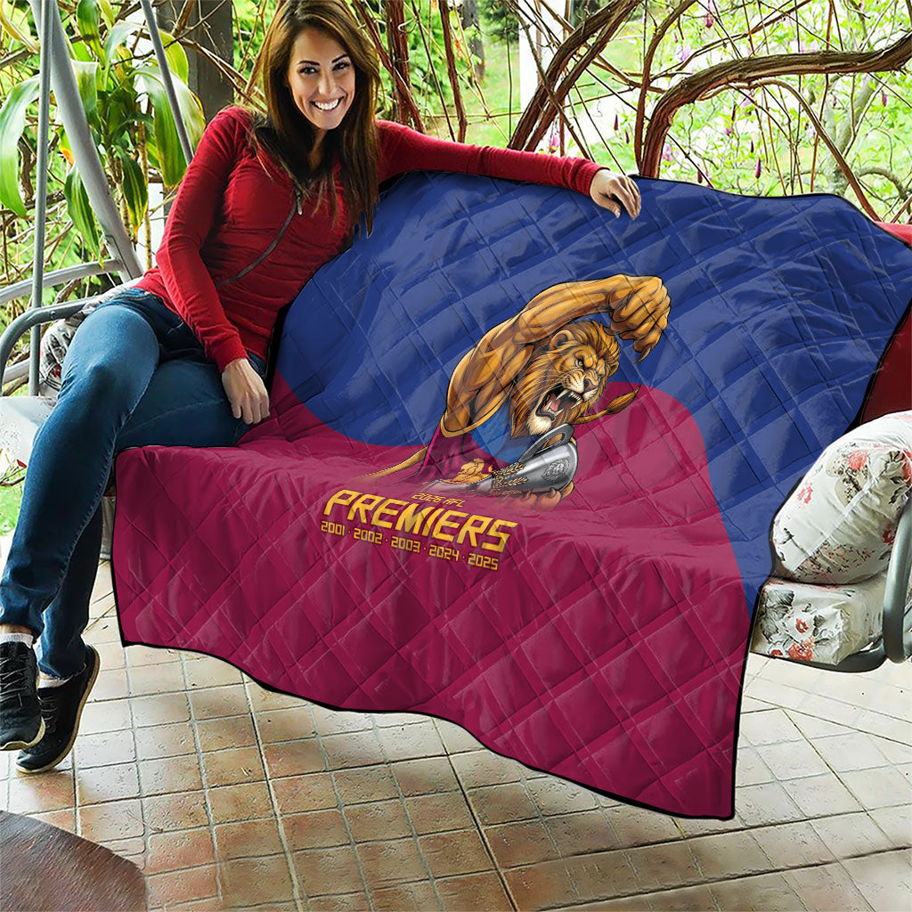 Brisbane Lions Premiers 2026 Quilt Six-Time Champions