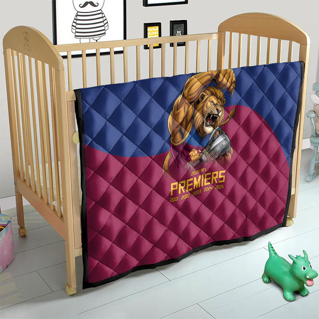 Brisbane Lions Premiers 2026 Quilt Six-Time Champions
