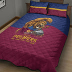 Brisbane Lions Premiers 2026 Quilt Bed Set Six-Time Champions