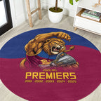 Brisbane Lions Premiers 2026 Round Carpet Six-Time Champions