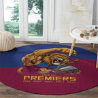 Brisbane Lions Premiers 2026 Round Carpet Six-Time Champions
