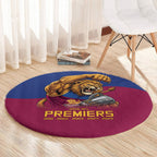 Brisbane Lions Premiers 2026 Round Carpet Six-Time Champions