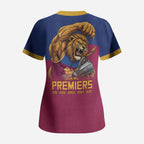 Brisbane Lions Premiers 2026 Scrub Top Six-Time Champions