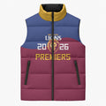 Brisbane Lions Premiers 2026 Sleeveless Puffer Jacket Six-Time Champions