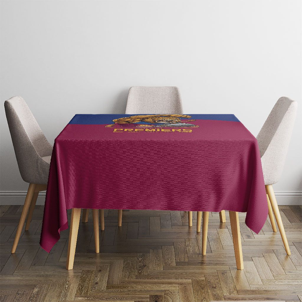 Brisbane Lions Premiers 2026 Tablecloth Six-Time Champions