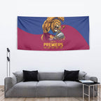 Brisbane Lions Premiers 2026 Tapestry Six-Time Champions