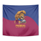 Brisbane Lions Premiers 2026 Tapestry Six-Time Champions
