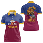 Brisbane Lions Premiers 2026 Women Polo Shirt Six-Time Champions
