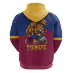 Brisbane Lions Premiers 2026 Zip Hoodie Six-Time Champions
