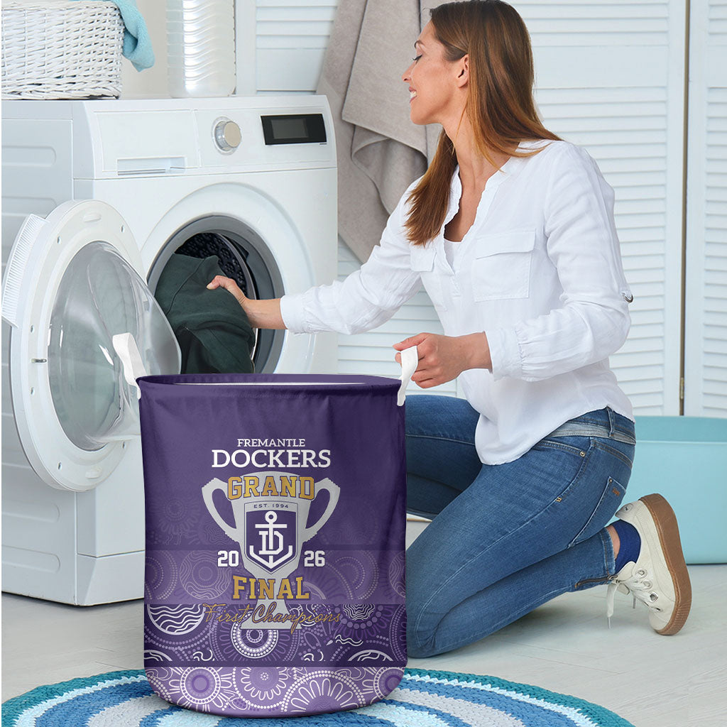 Fremantle Dockers Premiers 2026 Laundry Basket First Championship