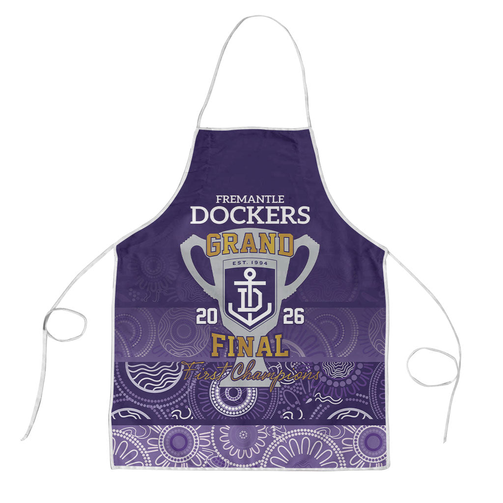 Fremantle Dockers Premiers 2026 Apron First Championship