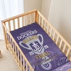 Fremantle Dockers Premiers 2026 Baby Bed Cover First Championship