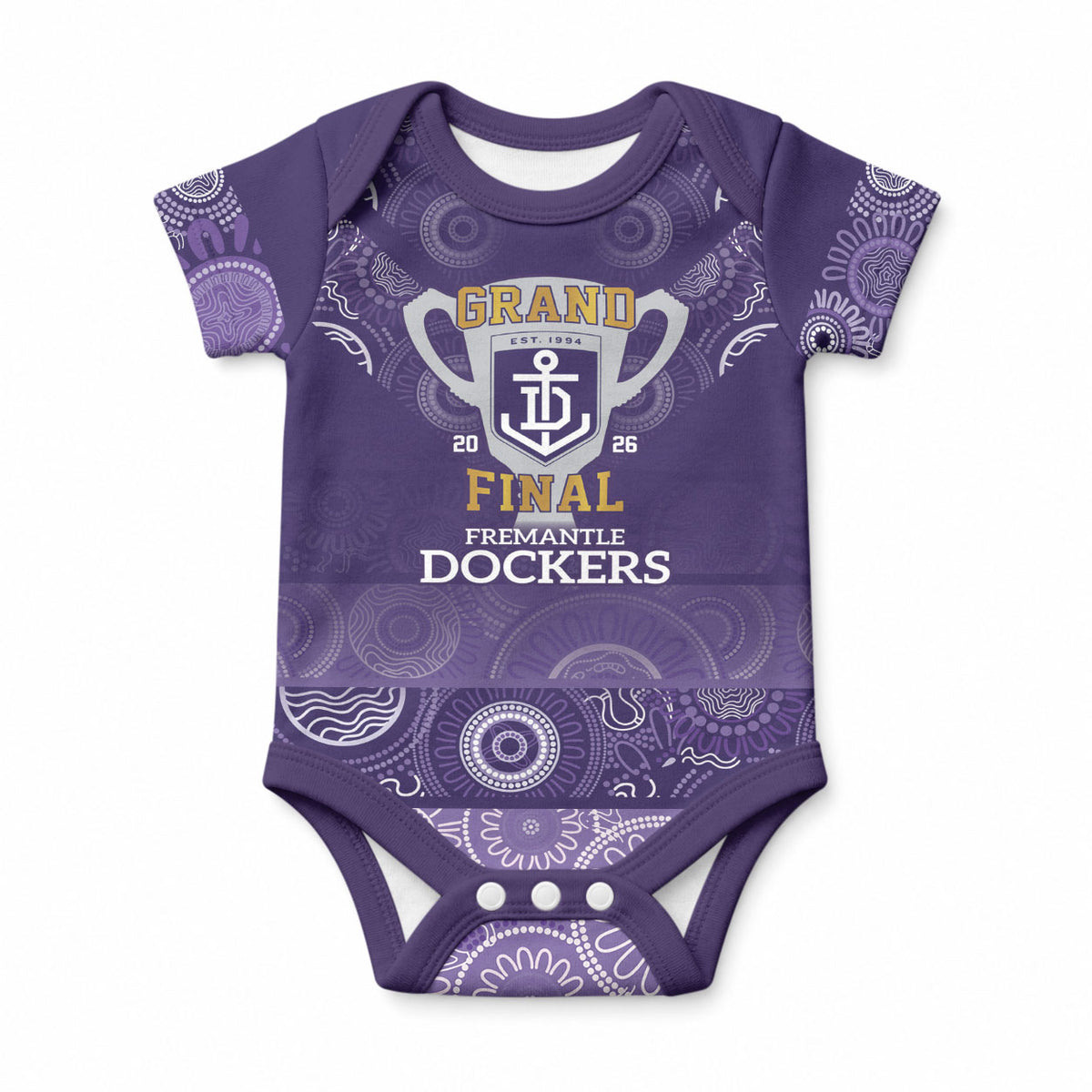 Fremantle Dockers Premiers 2026 Baby Onesie First Championship