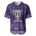 Fremantle Dockers Premiers 2026 Baseball Jersey First Championship