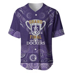 Fremantle Dockers Premiers 2026 Baseball Jersey First Championship