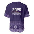 Fremantle Dockers Premiers 2026 Baseball Jersey First Championship