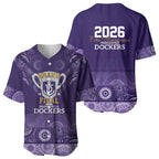 Fremantle Dockers Premiers 2026 Baseball Jersey First Championship