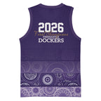 Fremantle Dockers Premiers 2026 Basketball Jersey First Championship