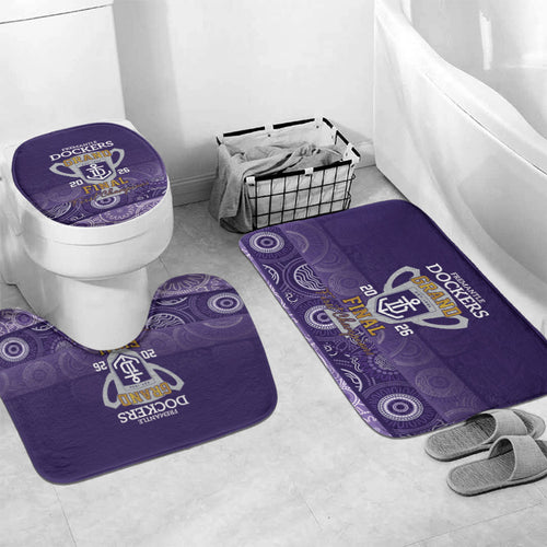 Fremantle Dockers Premiers 2026 Bathroom Set First Championship
