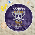 Fremantle Dockers Premiers 2026 Beach Blanket First Championship
