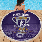 Fremantle Dockers Premiers 2026 Beach Blanket First Championship