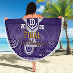 Fremantle Dockers Premiers 2026 Beach Blanket First Championship