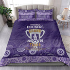 Fremantle Dockers Premiers 2026 Bedding Set First Championship