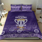 Fremantle Dockers Premiers 2026 Bedding Set First Championship