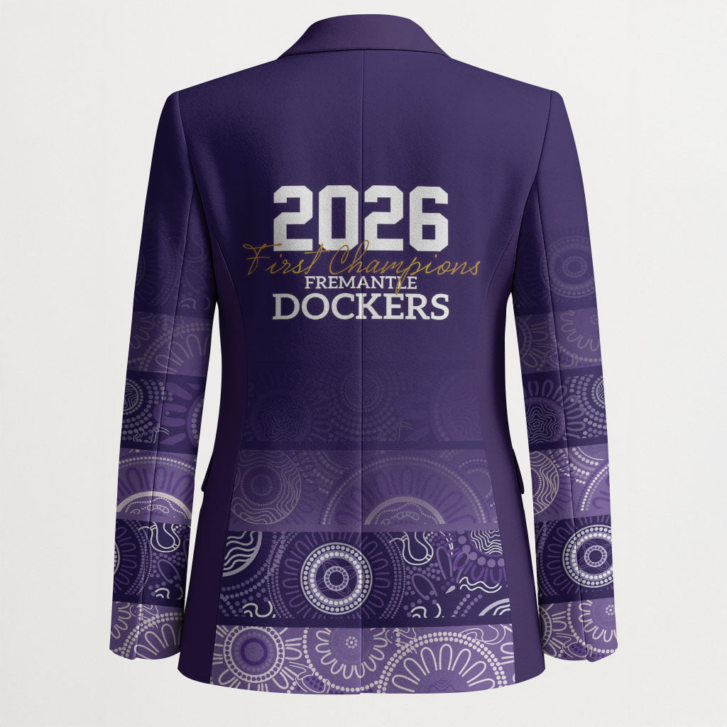 Fremantle Dockers Premiers 2026 Blazer First Championship