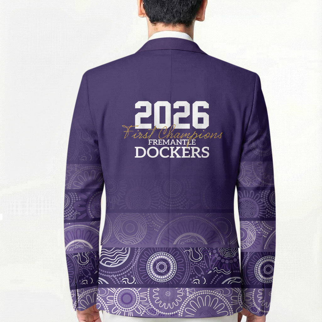 Fremantle Dockers Premiers 2026 Blazer First Championship