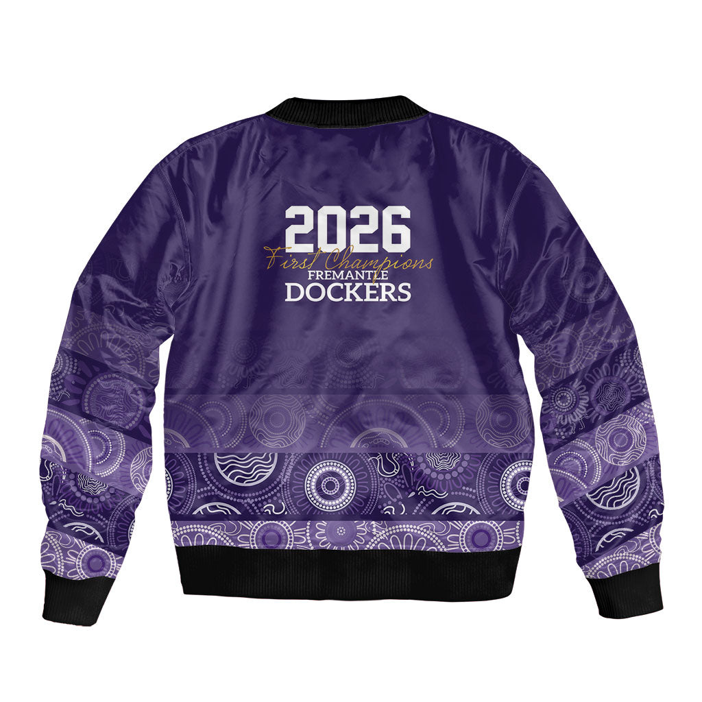 Fremantle Dockers Premiers 2026 Bomber Jacket First Championship