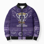 Fremantle Dockers Premiers 2026 Bomber Puffer Jacket First Championship