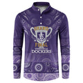 Fremantle Dockers Premiers 2026 Button Sweatshirt First Championship