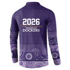 Fremantle Dockers Premiers 2026 Button Sweatshirt First Championship
