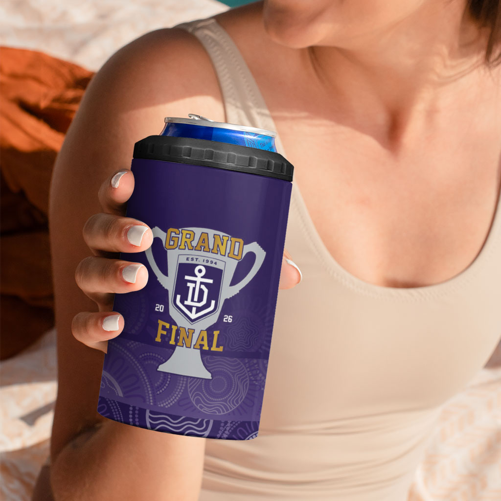 Fremantle Dockers Premiers 2026 4 in 1 Can Cooler Tumbler First Championship