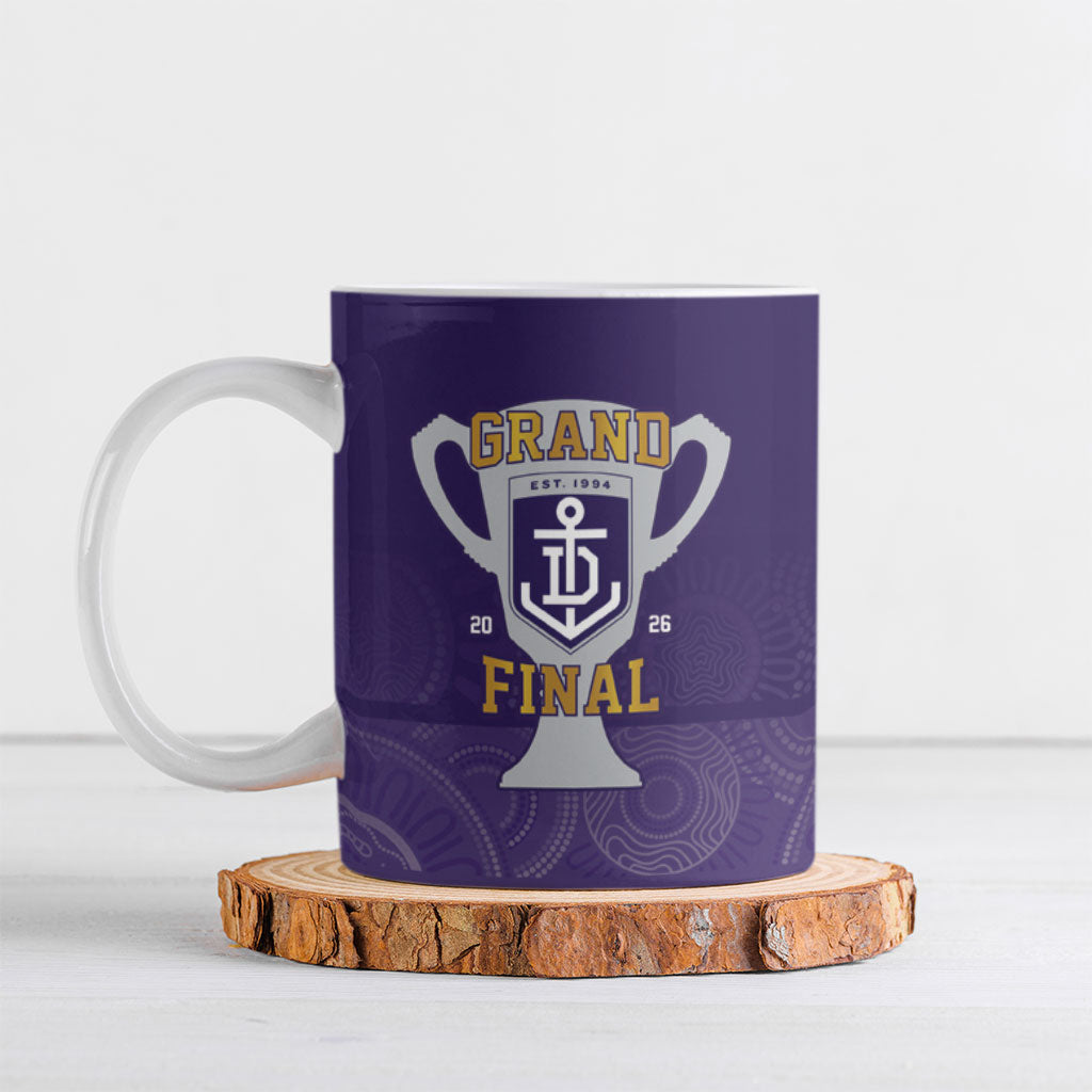 Fremantle Dockers Premiers 2026 Ceramic Mug First Championship
