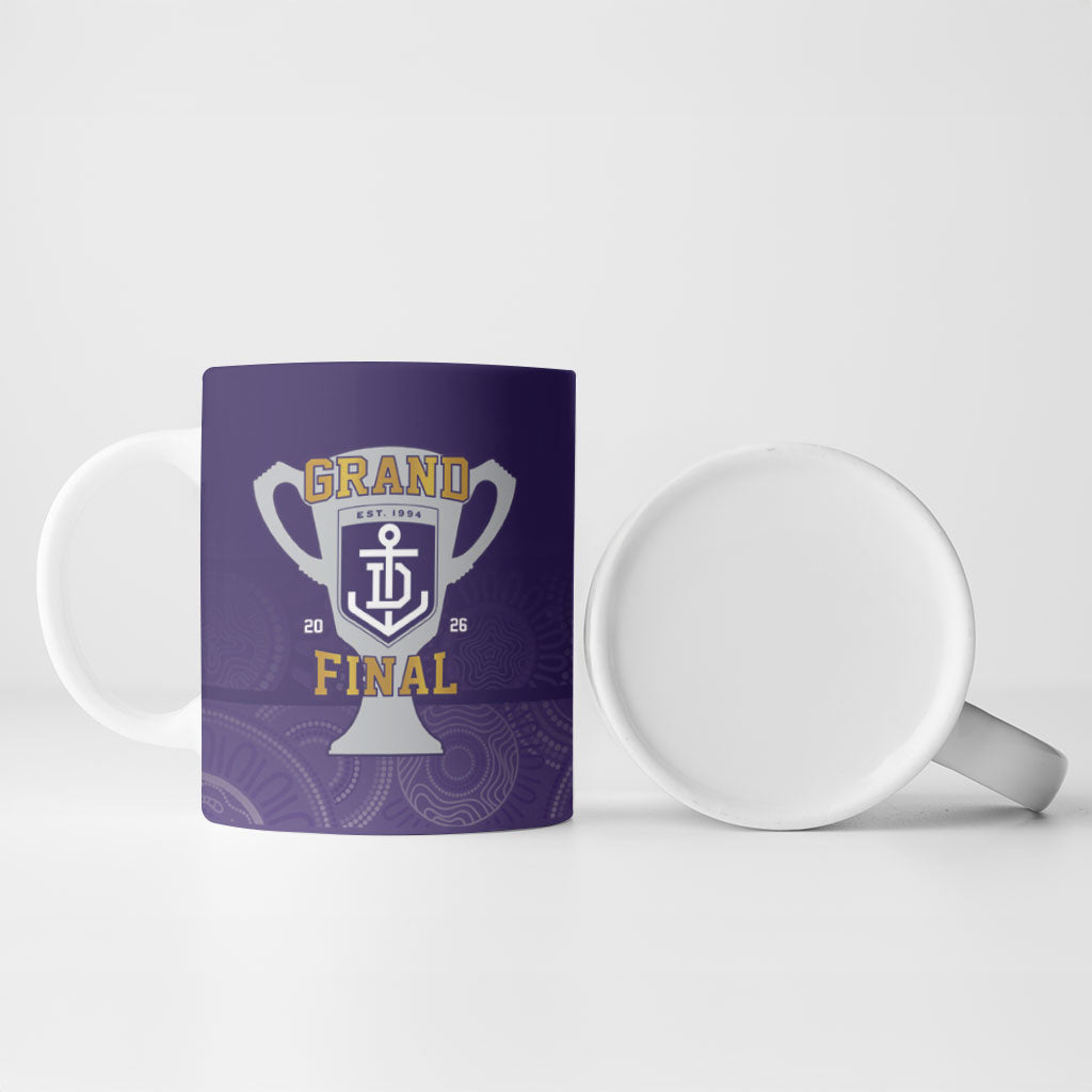Fremantle Dockers Premiers 2026 Ceramic Mug First Championship