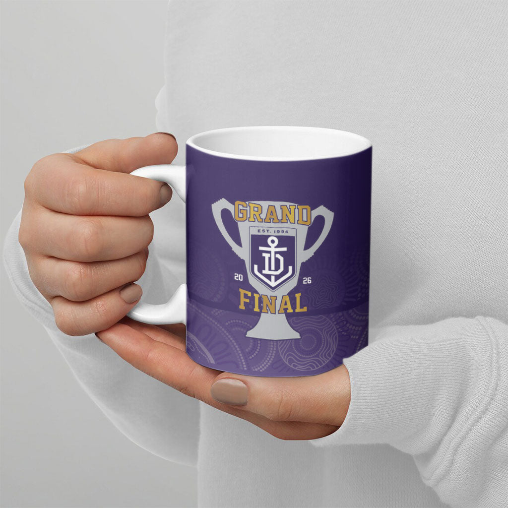 Fremantle Dockers Premiers 2026 Ceramic Mug First Championship