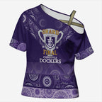 Fremantle Dockers Premiers 2026 Cross Shoulder Shirt First Championship