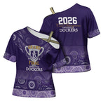 Fremantle Dockers Premiers 2026 Cross Shoulder Shirt First Championship