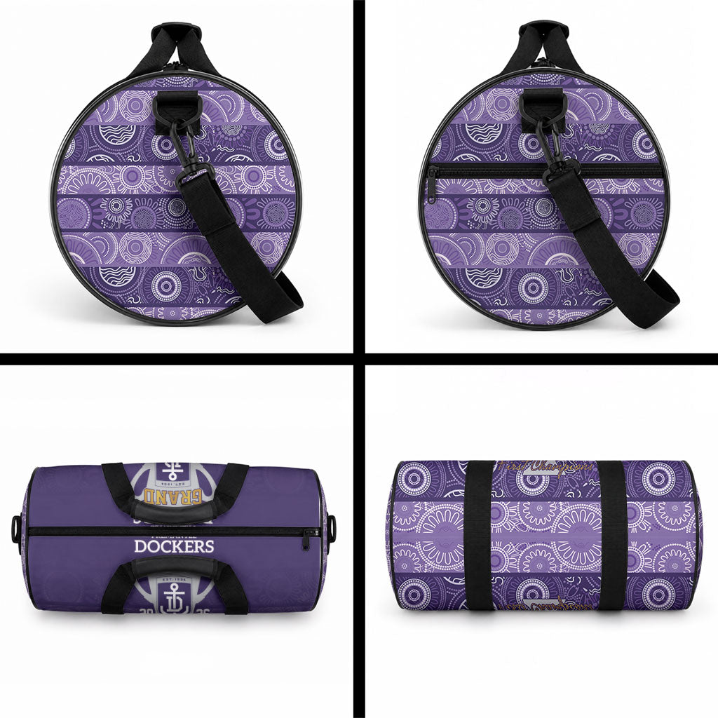 Fremantle Dockers Premiers 2026 Duffle Bag First Championship