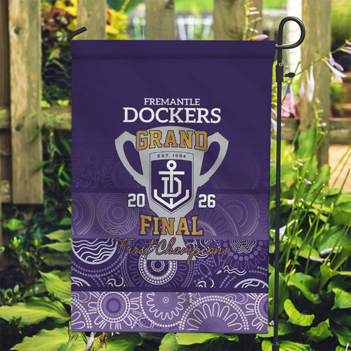 Fremantle Dockers Premiers 2026 Garden Flag First Championship