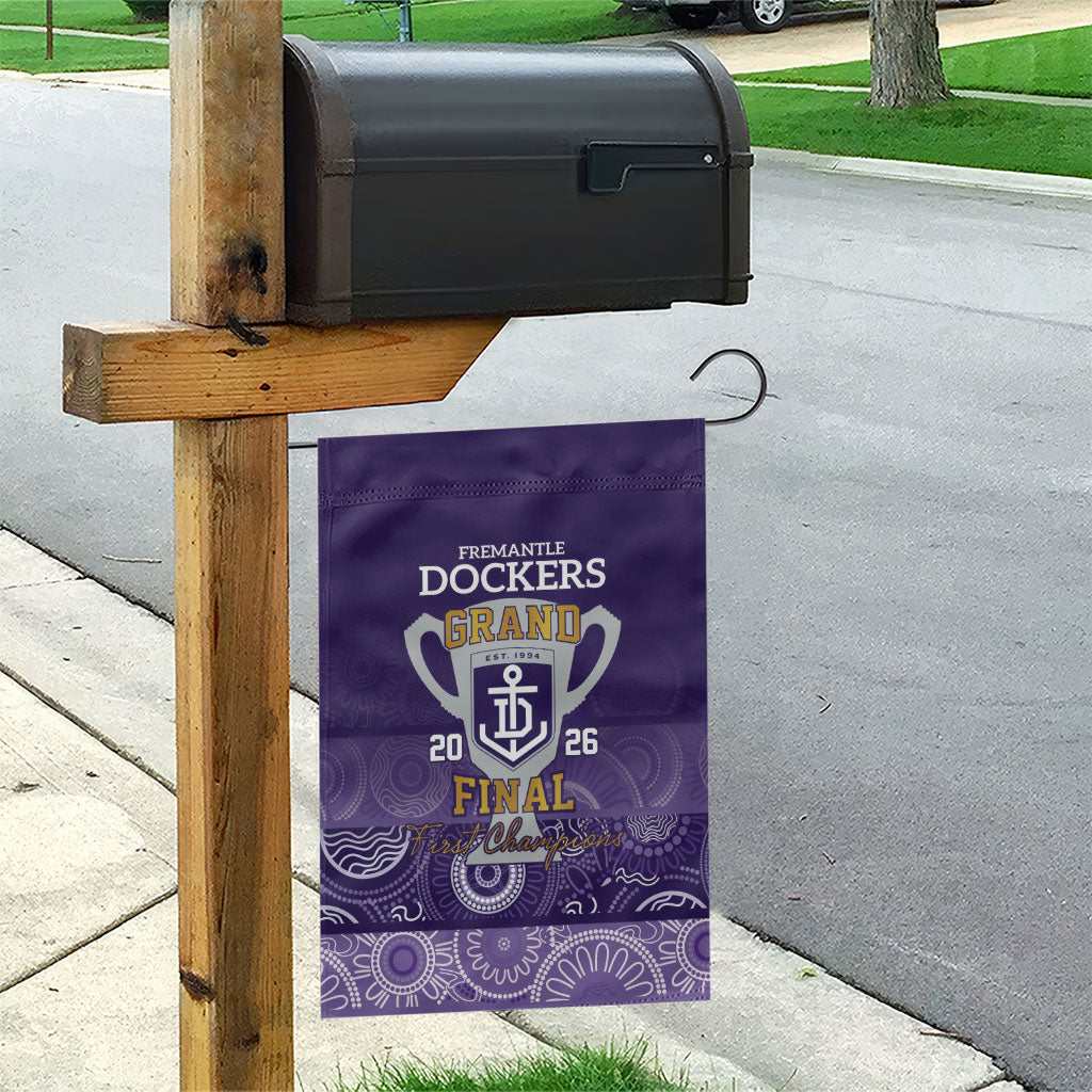 Fremantle Dockers Premiers 2026 Garden Flag First Championship